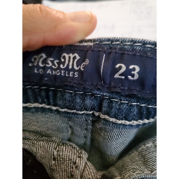 Miss Me Mid Rise Boot Cut Jeans Size 23 - Picture 10 of 10
